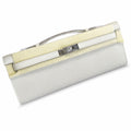 Kelly Cut 31 Clutch Epsom Leather Picture Milkshake White