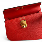 Fully hand-sewn👉Second generation Mini Kelly 19cm imported Epsom leather heart red gold buckle