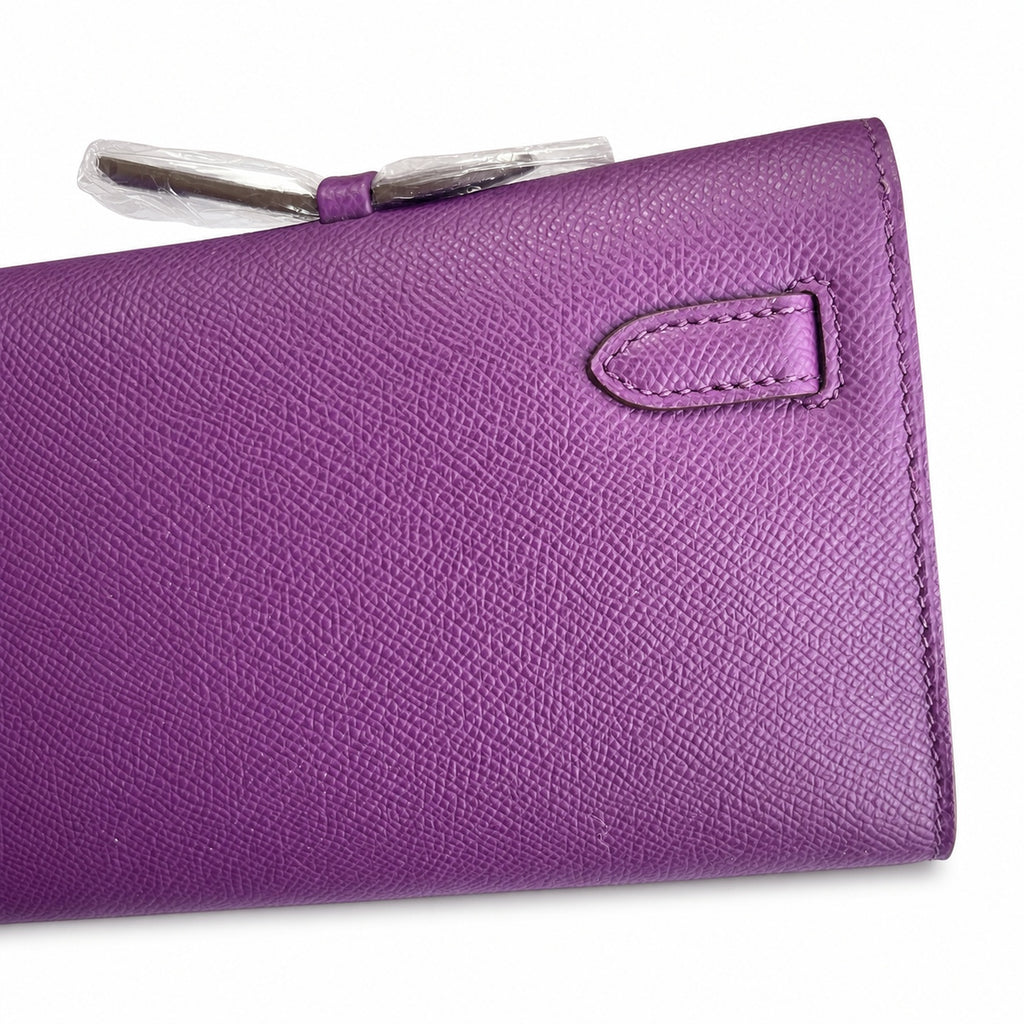 Kelly Cut 31 Clutch Epsom Leather Picture Anemone