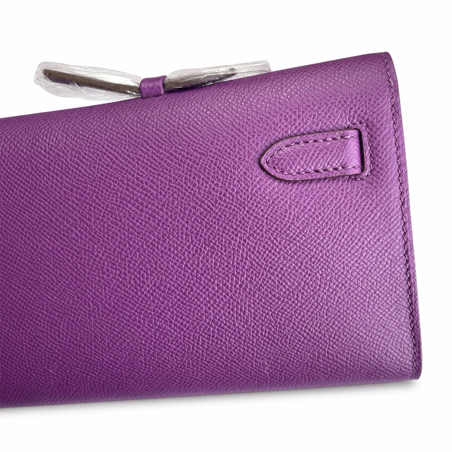 Kelly Cut 31 Clutch Epsom Leather Picture Anemone
