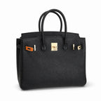 Birkin Retourne in Noir Togo Leather with Contrast Interior (Gold Hardware)
