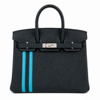 Mini Birkin 25cm Officier Edition in Cypress Green Togo & Swift Calfskin
