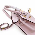 Birkin Style 25/30 Sellier in Rose Sakura Epsom Leather (Gold Hardware)