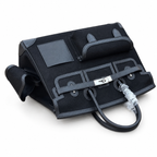 Birkin Cargo 35 in Noir Toile Goéland and Swift Leather (Palladium Hardware)