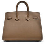 Etoupe Epsom Birkin 25 Sellier Palladium Hardware