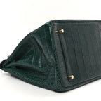 Birkin Vert Titien Matte Alligator Gold Hardware