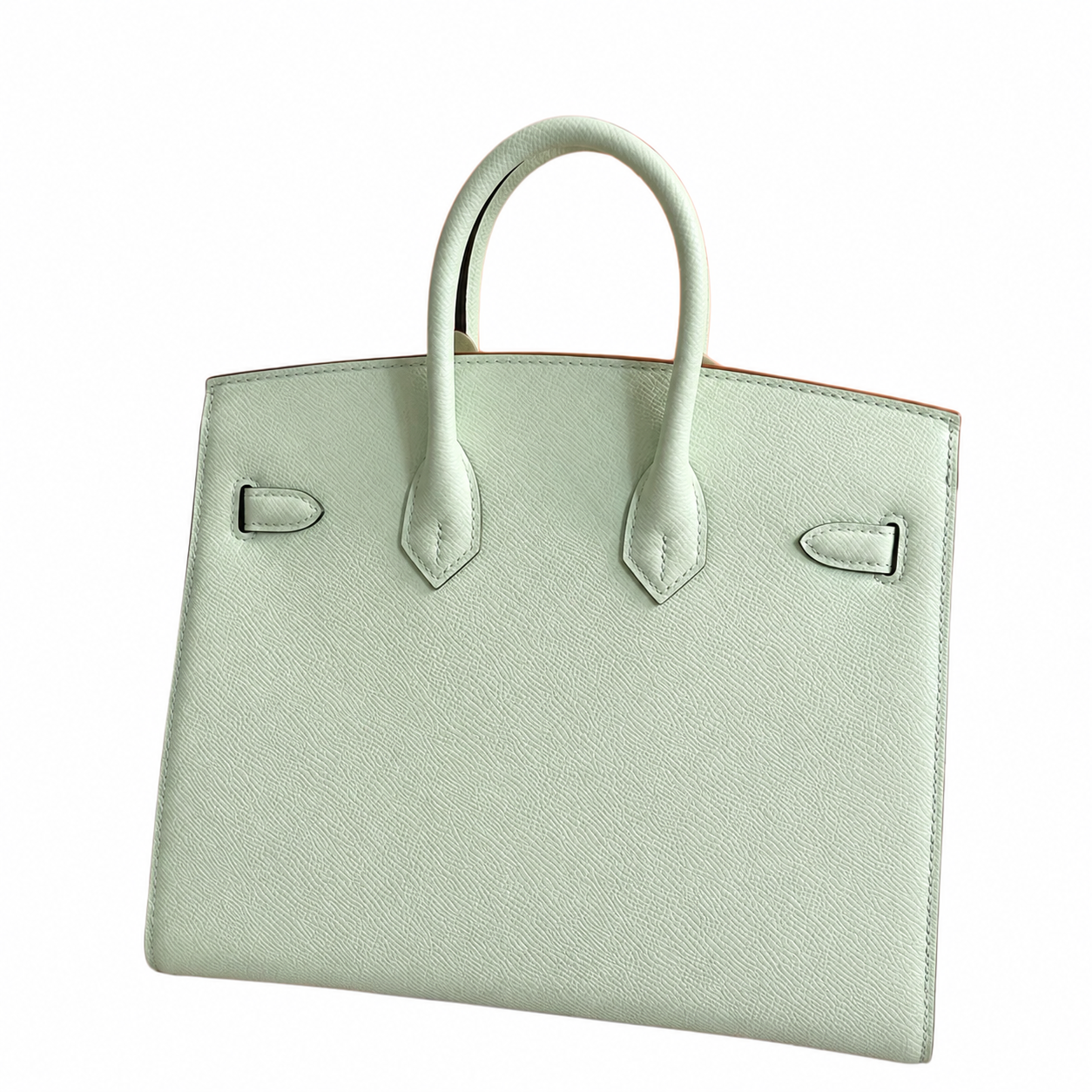 Birkin 25 Sellier Vert Fizz Epsom Silver Hardware
