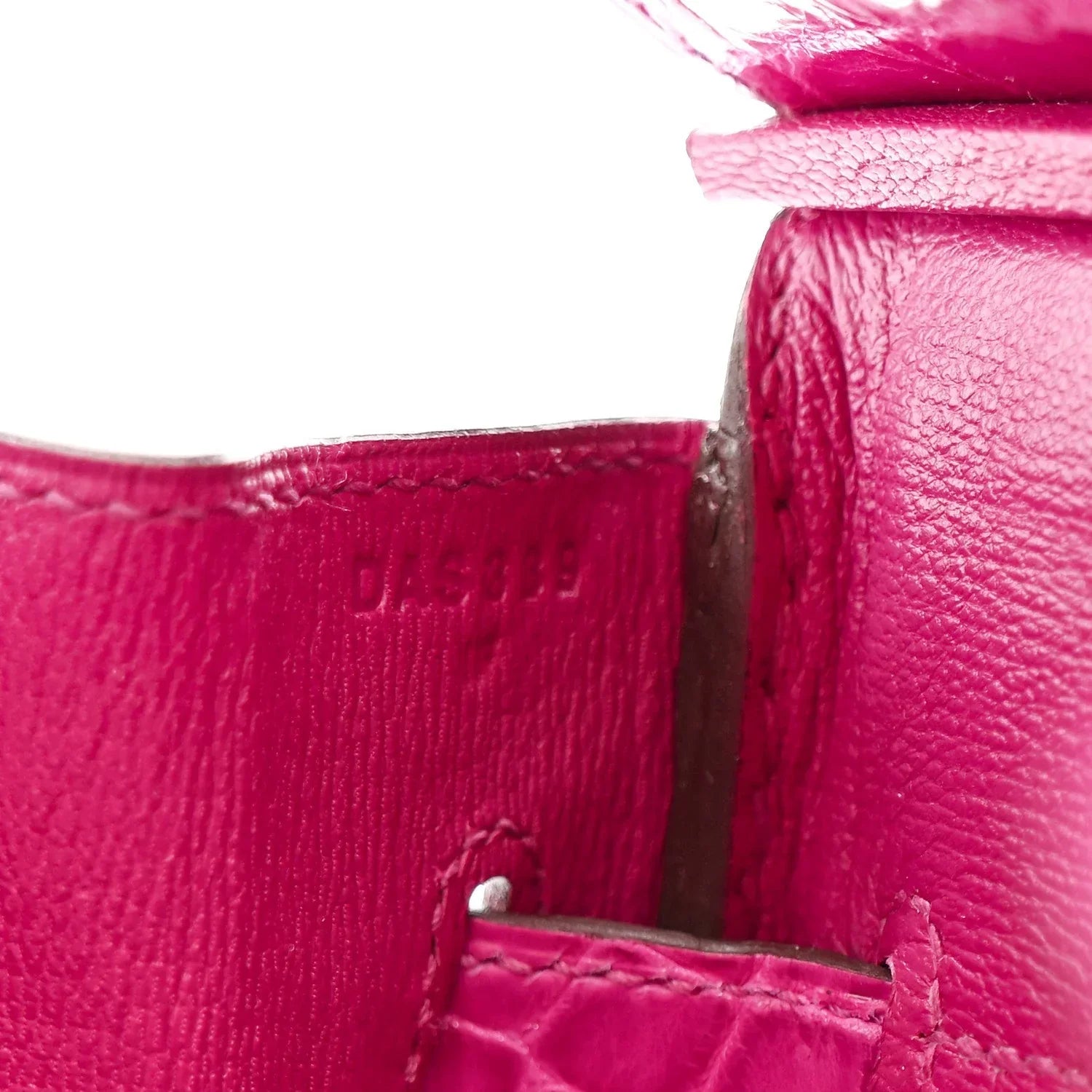 Birkin 30 Rose Pourpre Shiny Niloticus Crocodile Gold Hardware