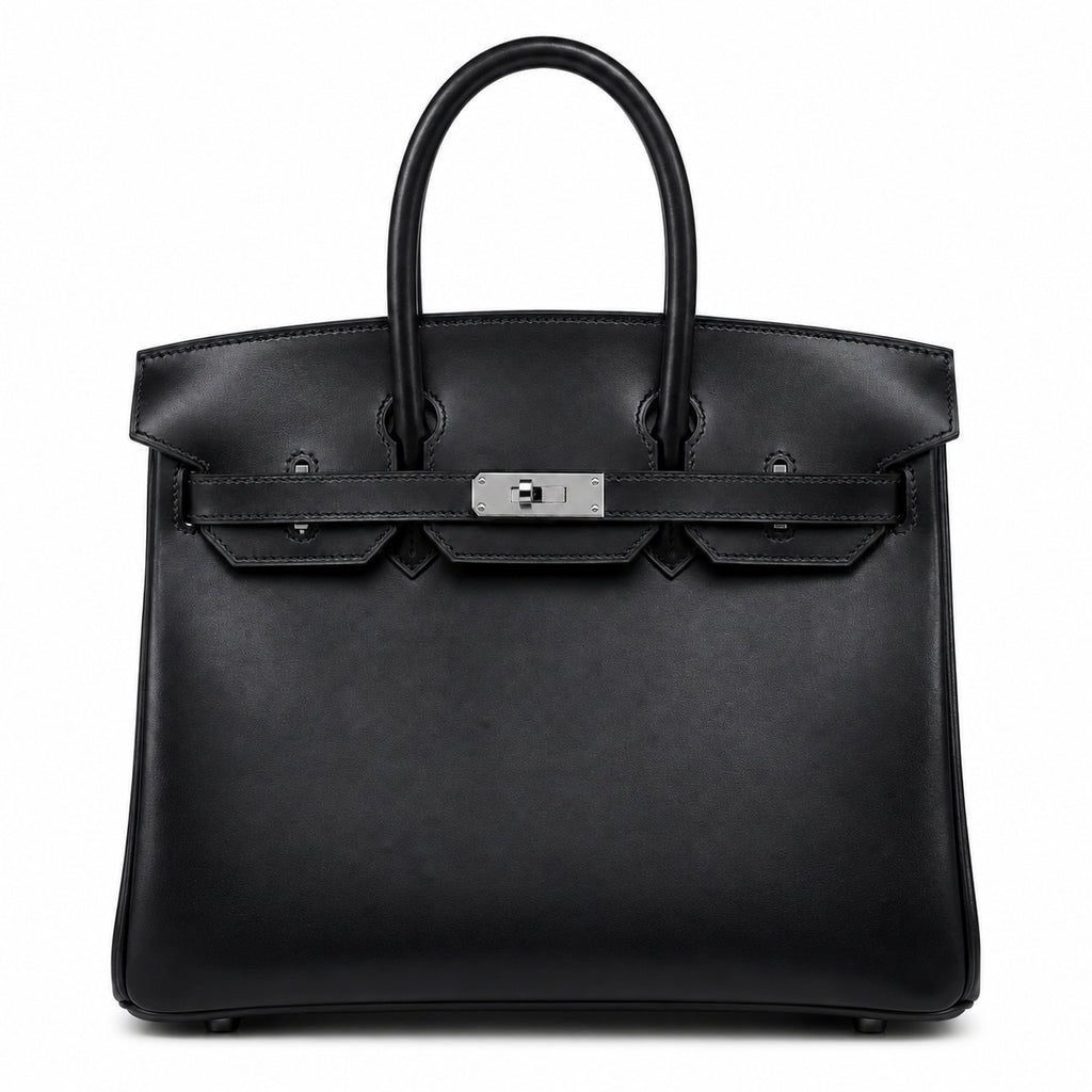 Rare Limited Edition Birkin 30cm So Black Total Matte-Hardware Luxury Tote