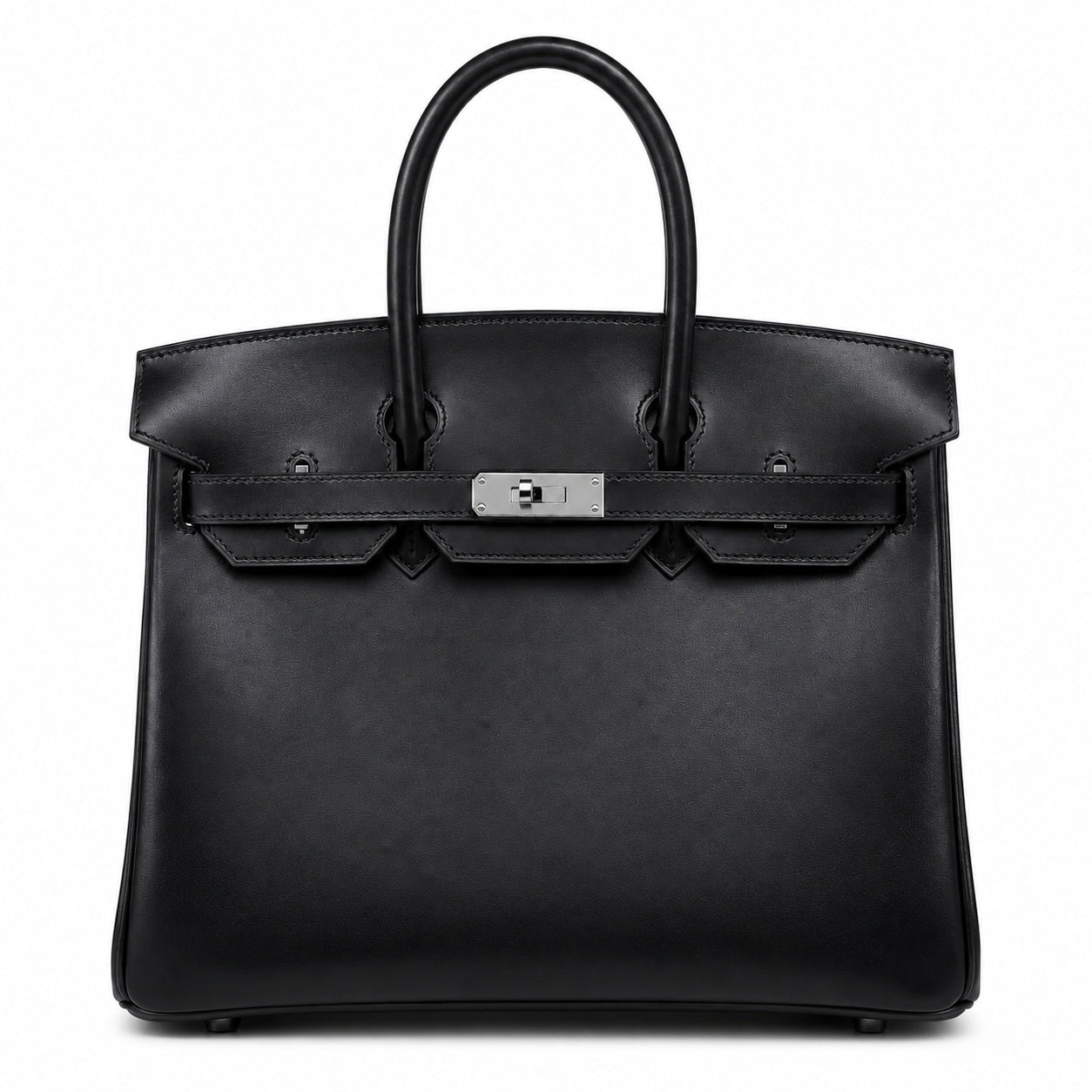 Rare Limited Edition Birkin 30cm So Black Total Matte-Hardware Luxury Tote