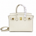 Birkin Style 25/30 Sellier in Craie Epsom Leather (Gold Hardware)