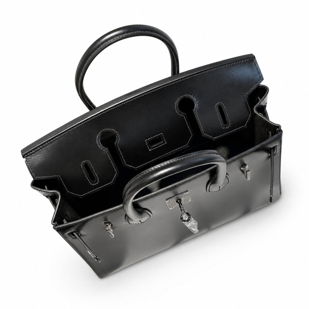 Rare Limited Edition Birkin 30cm So Black Total Matte-Hardware Luxury Tote