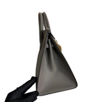 Birkin 25 Sellier 8F Etain Epsom Silver Hardware