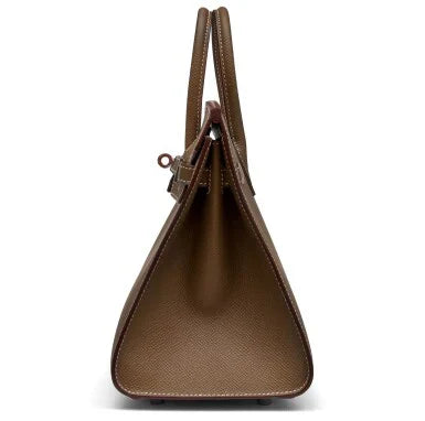 Etoupe Epsom Birkin 25 Sellier Palladium Hardware